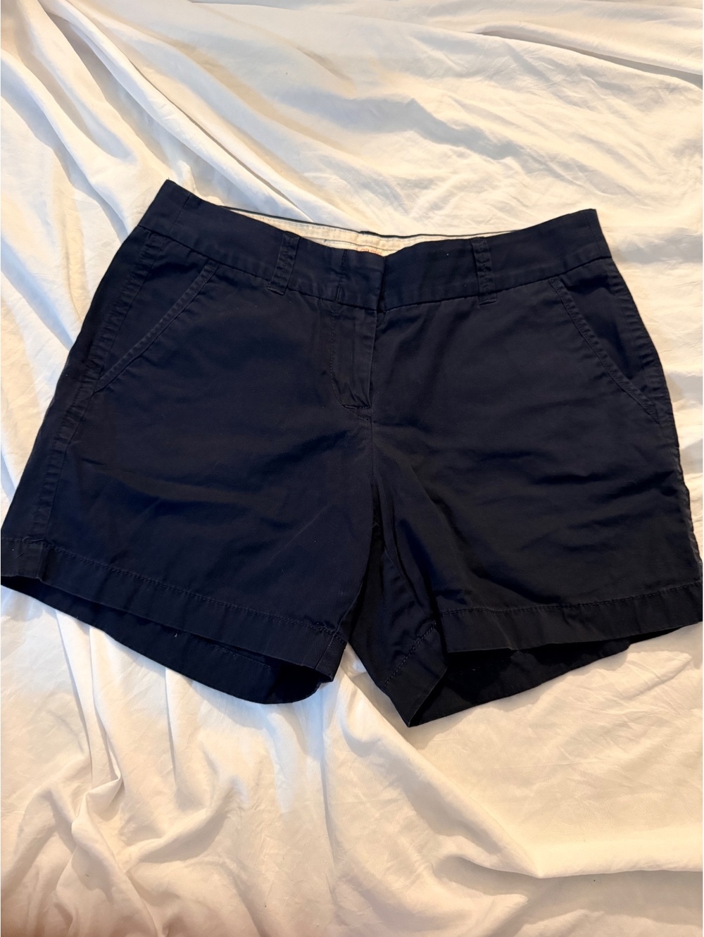 J.Crew Chino Broken-In Navy Blue Shorts Size 2